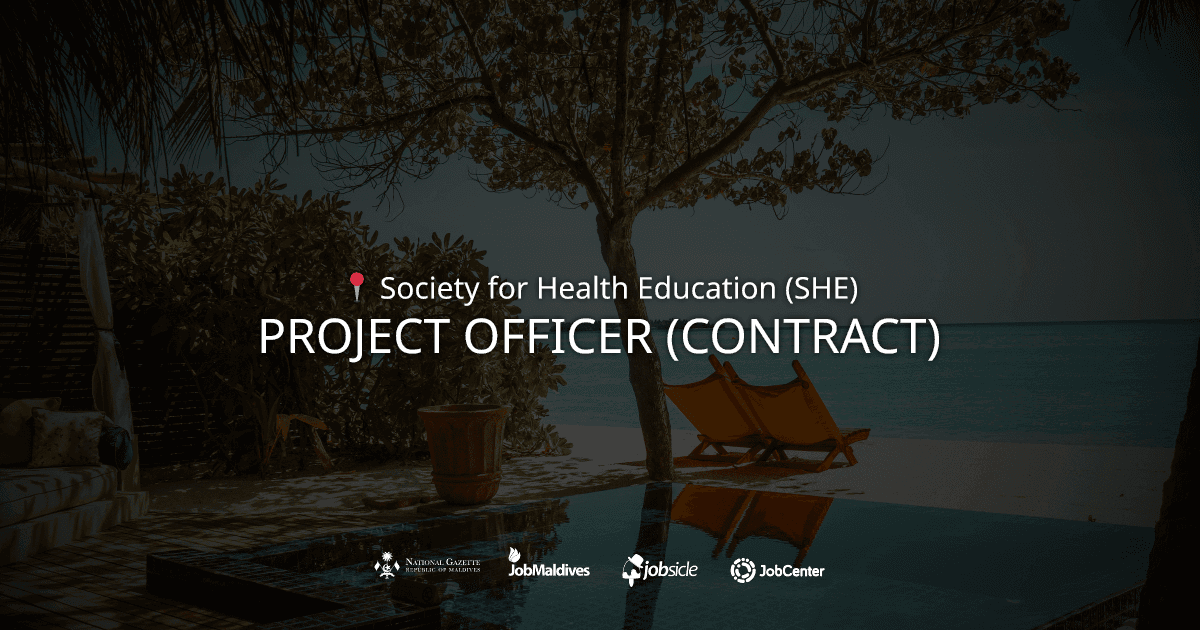 PROJECT OFFICER (CONTRACT) at Society for Health Education (SHE ...