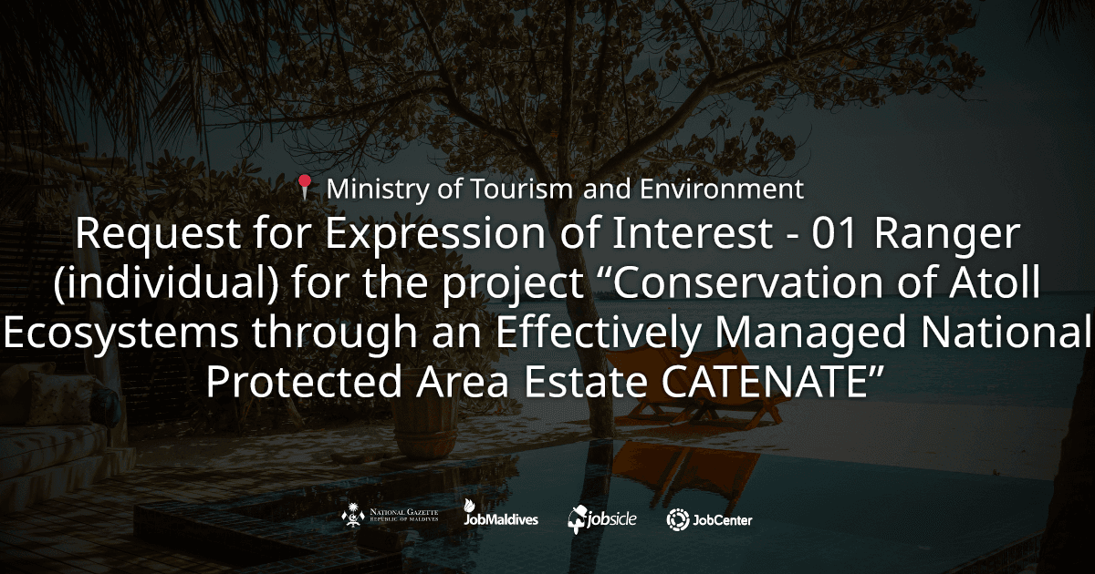 Request for Expression of Interest - 01 Ranger (individual) for the ...